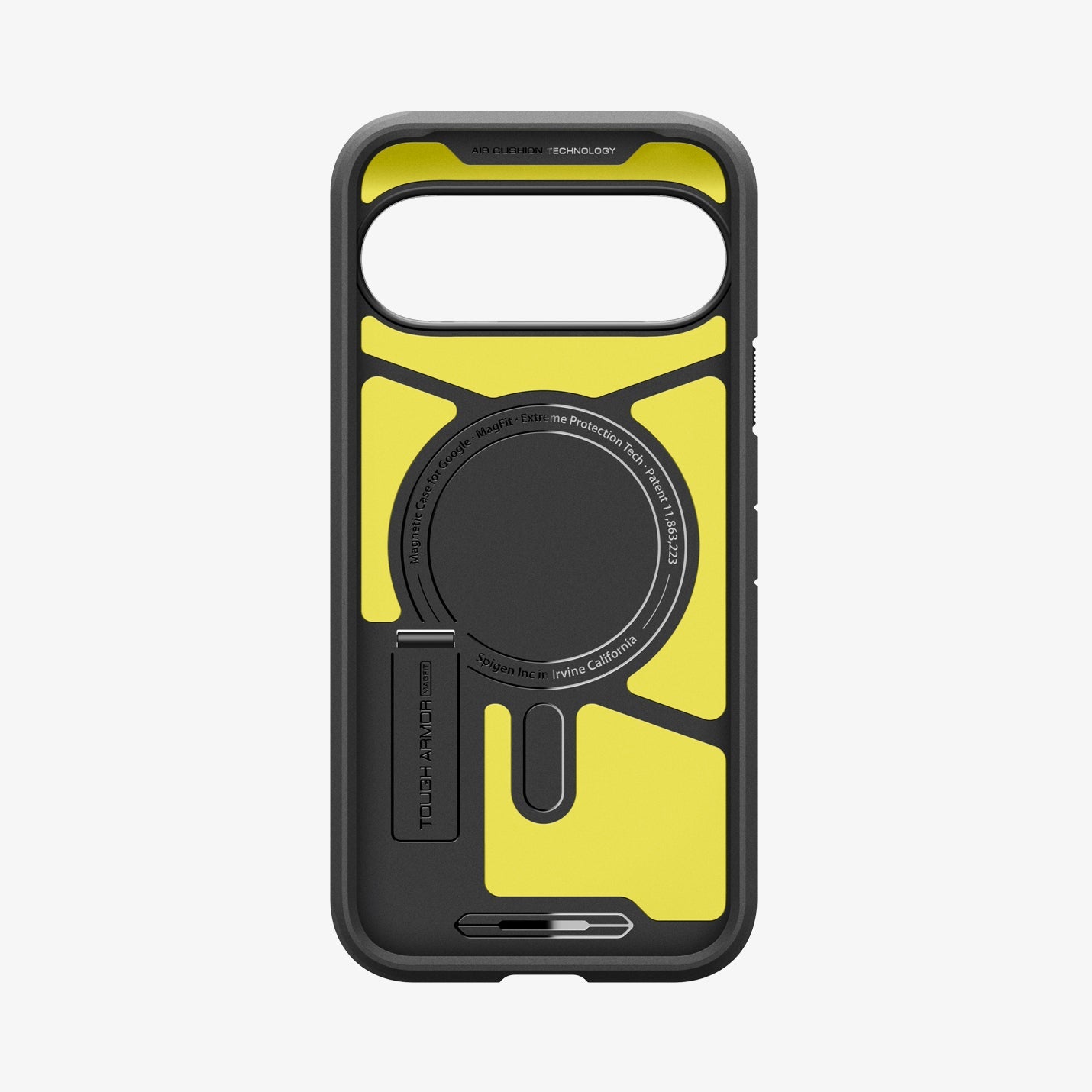 ACS09728 - Pixel 10 Pro XL  Tough Armor AI (MagFit) in black showing the back