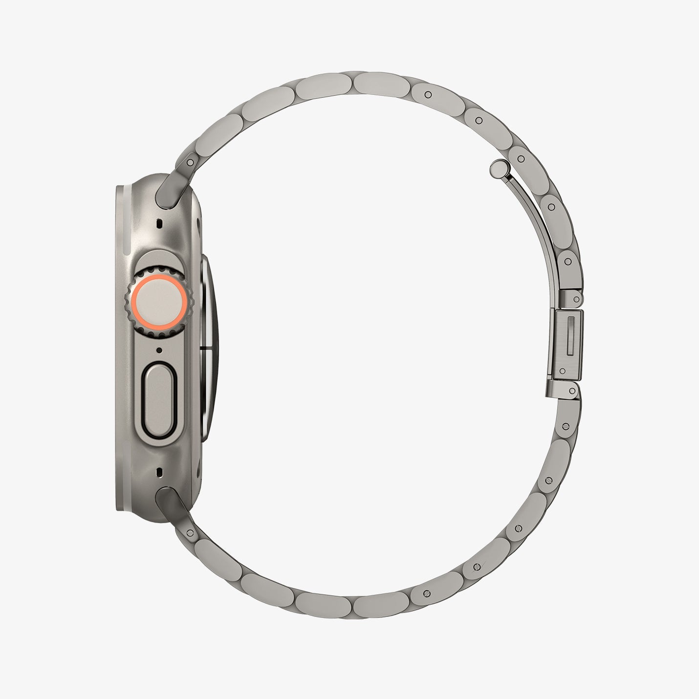 AMP09105 - Apple Watch Series - Modern Fit Titanium showing the side