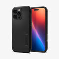 ACS08503 - iPhone 16 Pro Max Case Tough Armor T AI (MagFit) in Black showing the side with volume buttons