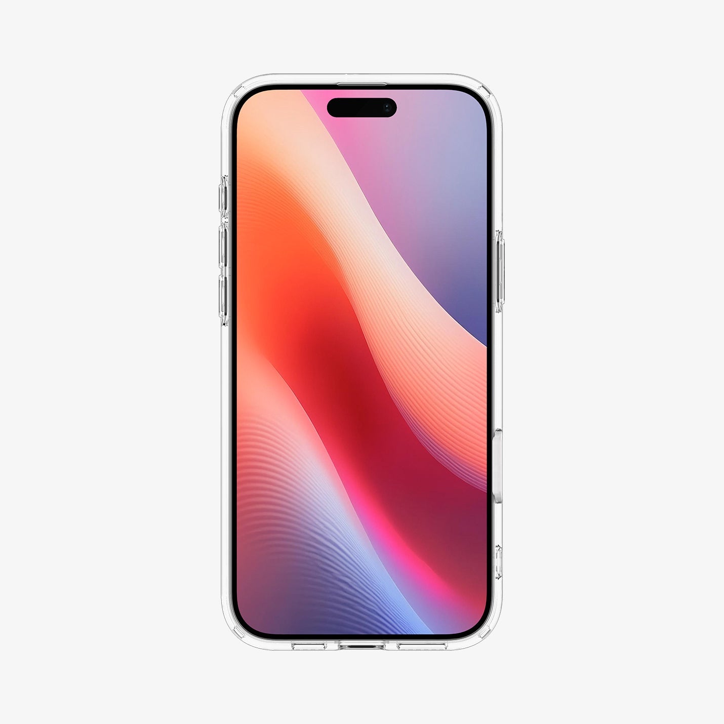 ACS08505 - iPhone 16 Pro Max Case Ultra Hybrid T (MagFit) in White showing the front