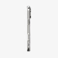 ACS10035 - iPhone 17 Pro Max Ultra Hybrid (MagFit) in Clear White showing the side