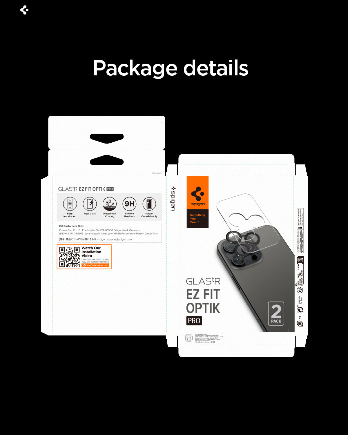 AGL05205 - iPhone 16 Pro / 16 Pro Max Optik Pro