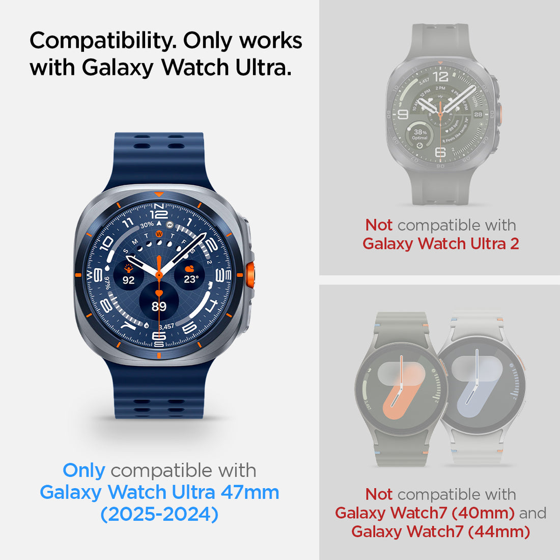 Galaxy Watch Ultra Series - Glas.tR EZ FIT
