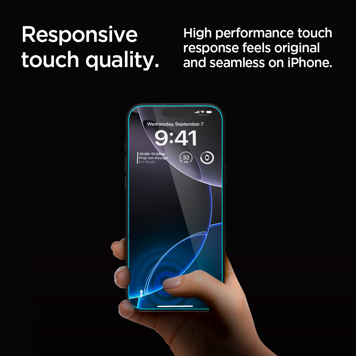 AGL07908 - iPhone 16 Pro Max GLAS.tR EZ Fit Privacy