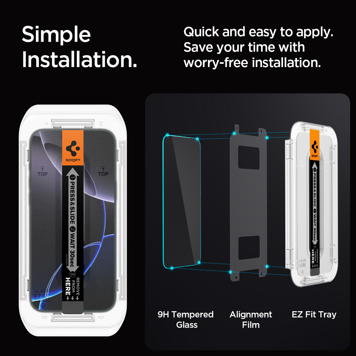 AGL07908 - iPhone 16 Pro Max GLAS.tR EZ Fit Privacy