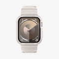 ACS07386 - Apple Watch (45mm) Rugged Armor Pro in Dune Beige showing the front