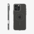 ACS08513 - iPhone 16 Pro Case Ultra Hybrid T (MagFit) in Graphite showing the back