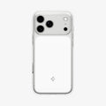 ACS10046 - iPhone 17 Pro Max Ultra Hybrid T (MagFit) in Glossy White showing the back