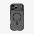 ACS10038 - iPhone 17 Pro Max Ultra Hybrid (MagFit) in Frost Black showing the back
