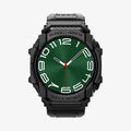 ACS08427 - Galaxy Watch Ultra (47mm) Rugged Armor Pro in Matte Black showing the front and sides