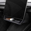 ACP08373 - Tesla Model 3 Highland Under Screen Organizer TO227H in Black showing the front